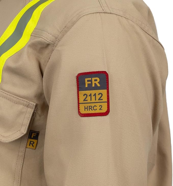 Flame Resistant High Visibility Hi Vis FR Shirt - 100% C - 7 oz