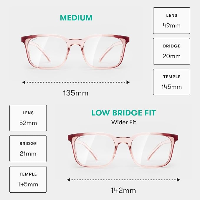 Stoggles Rectangle Z87.1 Certified Safety Glasses, Blue-Light, UV Blocking Lens, Top & Side Shield, Anti-Fog, Stylish Eyewear
