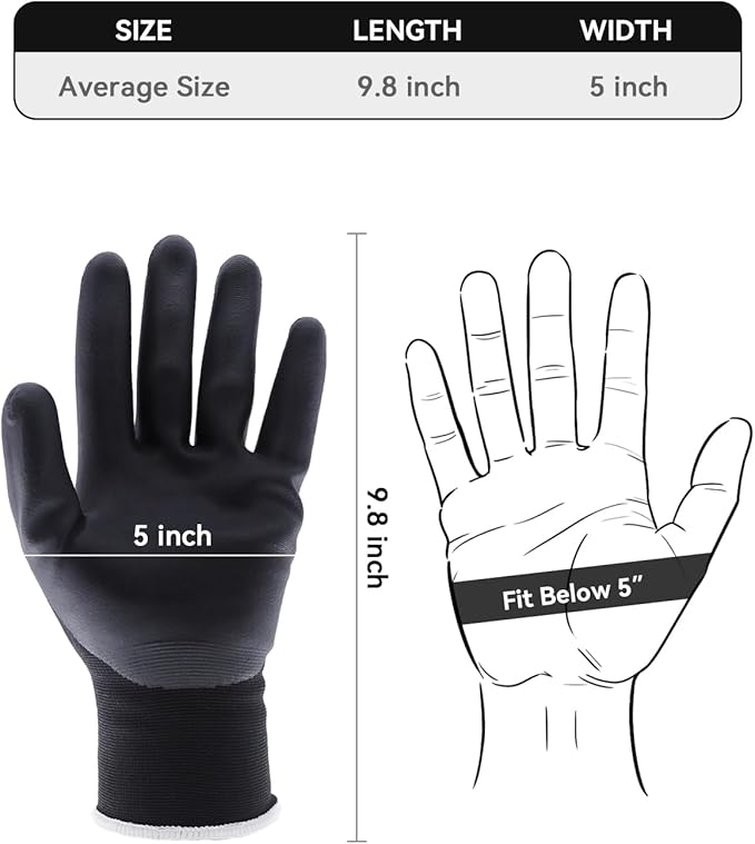 Electrician Gloves 400V Insulated Work Gloves High Voltage Insulated Rubber Non-Slip Electrical Gloves