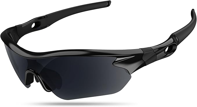 Polarized Sports Sunglasses for Men Women Youth Baseball Running Fishing Tennis Golf Cycling Driving Motor TAC UV400 TR90