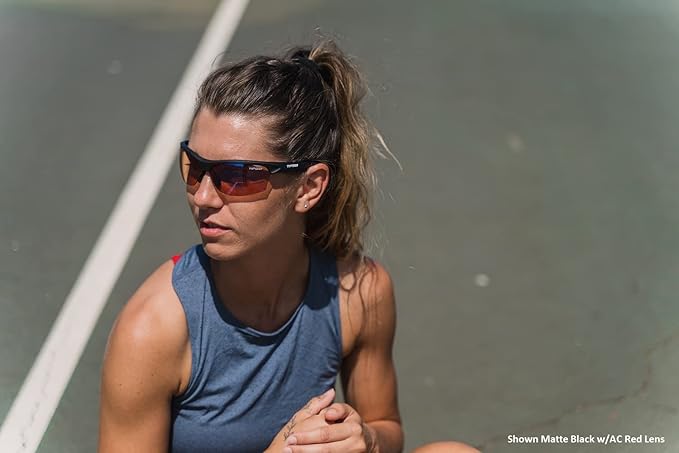 Intense Sport Sunglasses Men & Women - Ideal For Golf, Pickleball, Running & Tennis. Vented Lenses Prevent Fogging