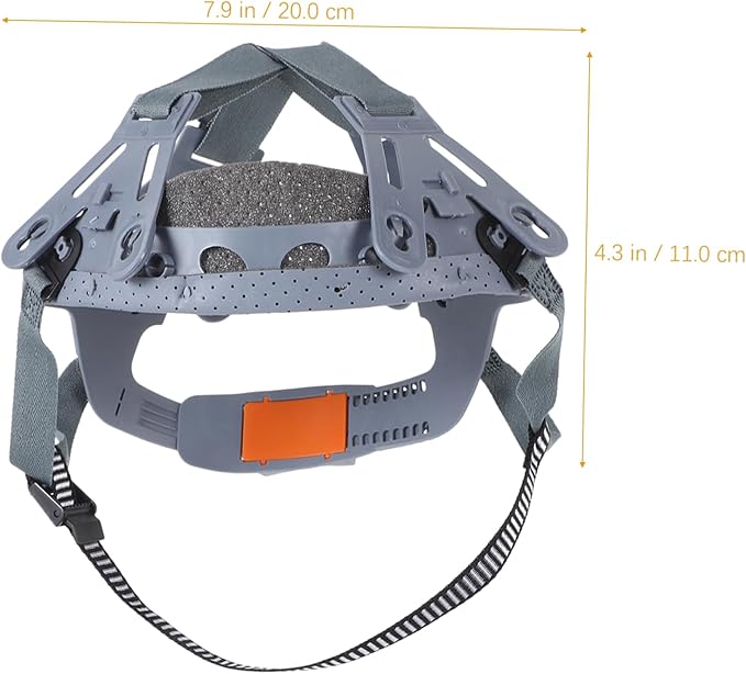 ABOOFAN Hard Hat Liner Replacement Fiberglass Suspension Insert for Safety Helmets Moisture Wicking and Comfortable Hardhat Accessories for Men