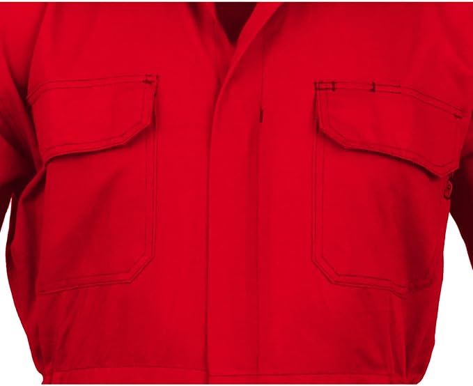 Flame Resistant FR Coverall - 88% C / 12% Nylon - 7oz