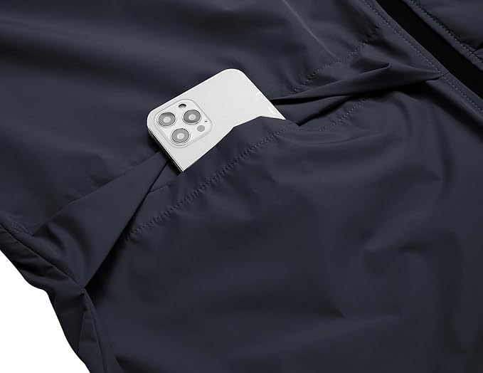 COOFANDY Men's Rain Suit 2 Piece Waterproof Breathable Rain Gear Lightweight Rain Jacket Pants Rainwear Suit