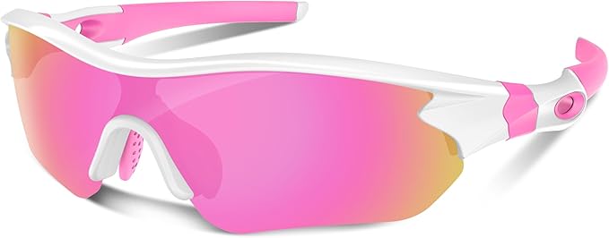 Polarized Sports Sunglasses for Men Women Youth Baseball Running Fishing Tennis Golf Cycling Driving Motor TAC UV400 TR90