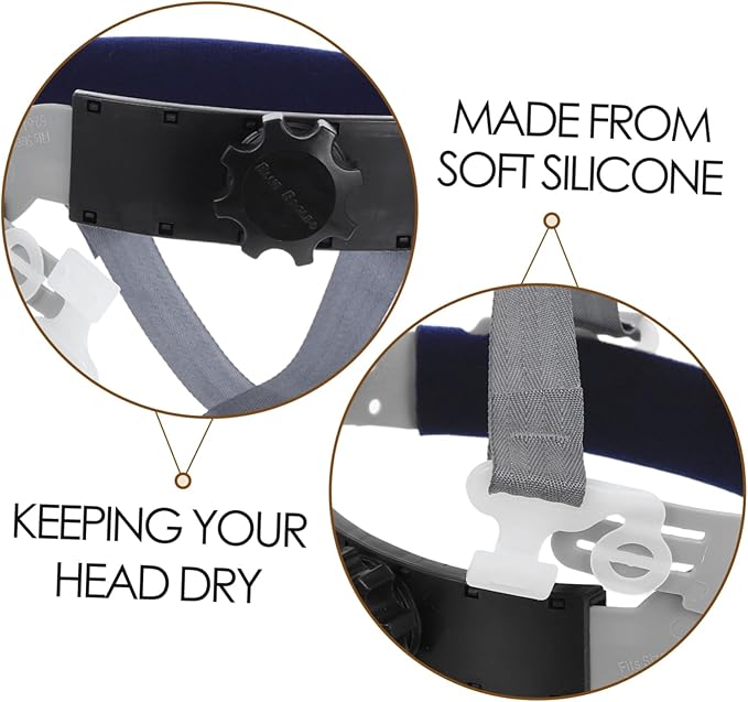 Zerodeko Detachable Suspension Liner for Hard Hats Adjustable Point Replacement System for Safety Helmets Quick Installation Compatible with Various Brands Efficient Impact Dispersion