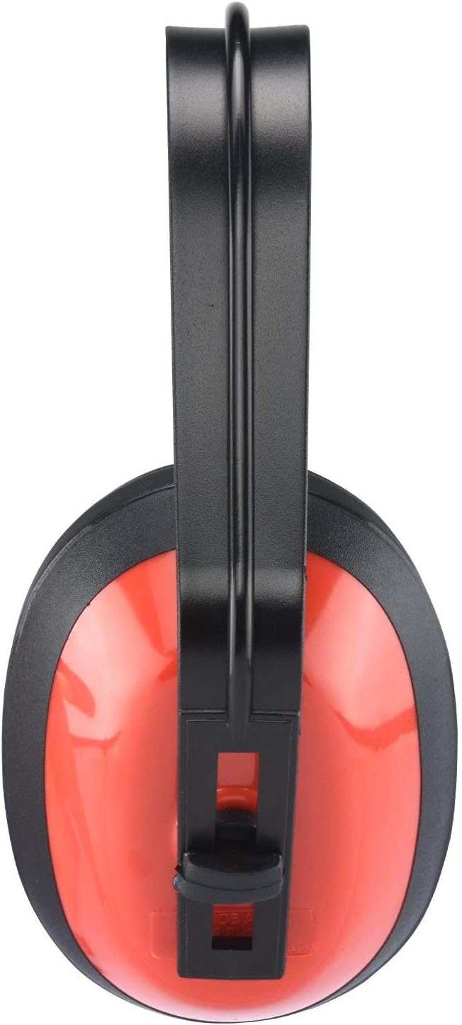 Neiko 53925A Adjustable Safety Earmuffs for Noise Reduction, ANSI S3.19-1974 Approved Ear Protection, NRR 26 dB, Pack of 2
