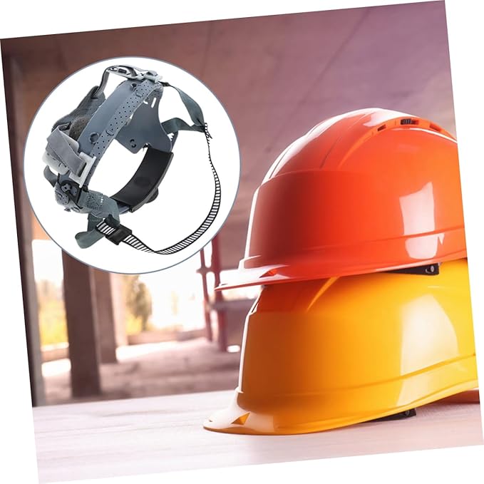 ERINGOGO 2pcs Replacement Helmet Liner Inserts Adjustable Helmet Suspension System Safety Headgear Easy Maintenance
