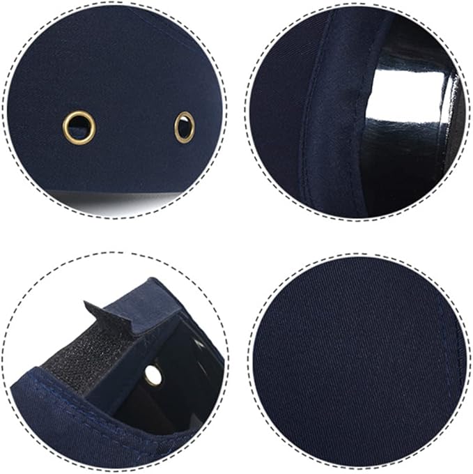 Baseball Bump Cap, Safety Hard Hat Comfortable Lightweight Head Protection Cap Adjustable Four Vents Protective Hat (Dark Blue)