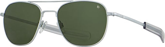AO Americal Optical Original Pilot Glass Lenses Sunglasses | SkyMaster Glass Lenses | Polarized and Non-Polarized Available