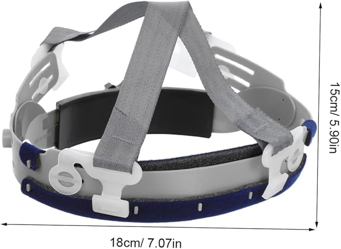 Adjustable Helmet Suspension Liner Point Hard Hat Insert Replacement for Enhanced Stability and Impact Distribution Fit for Construction Sites