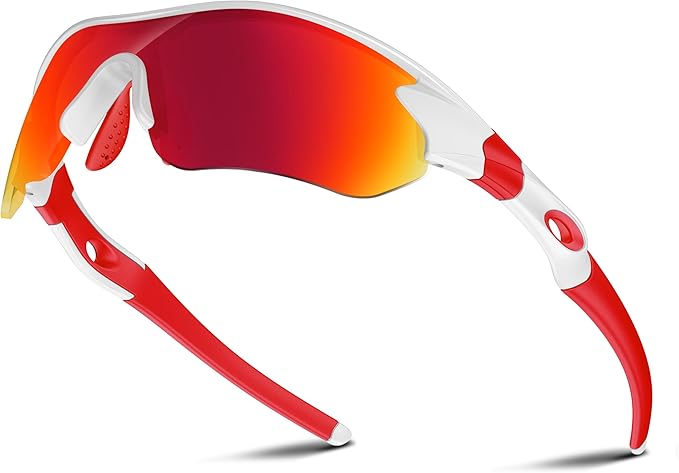 Polarized Sports Sunglasses for Men Women Youth Baseball Running Fishing Tennis Golf Cycling Driving Motor TAC UV400 TR90