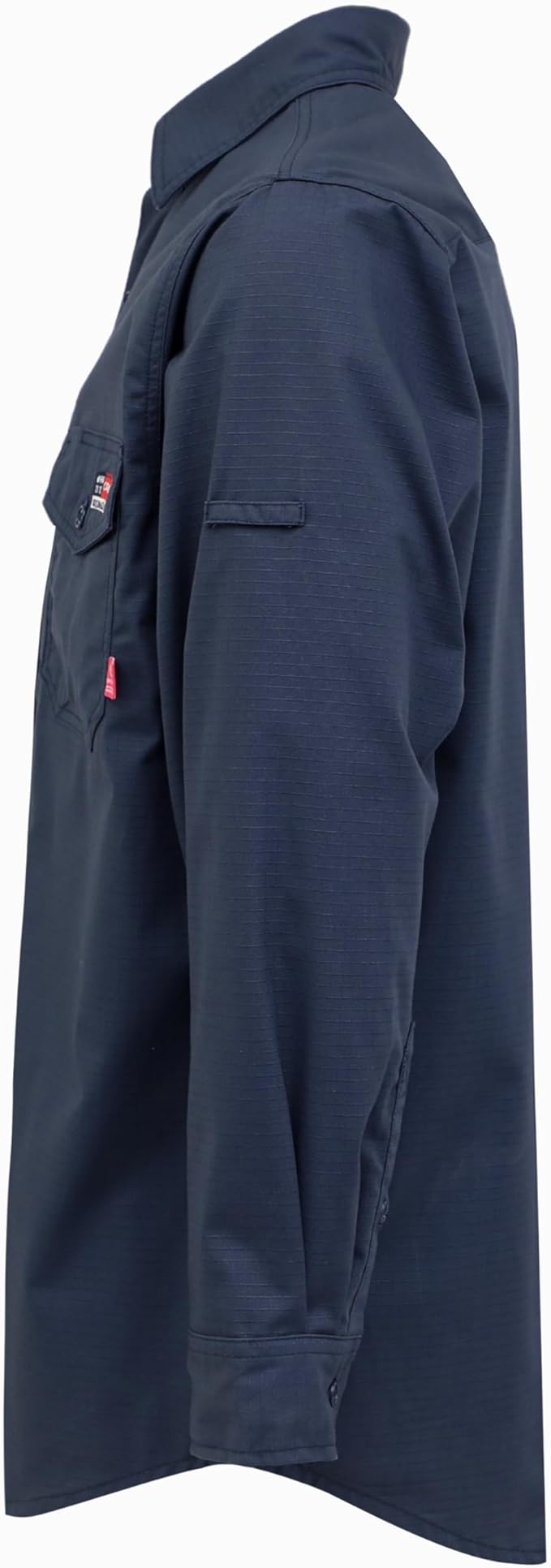 BOCOMAL FR Shirts 6oz Ripstop Durable Rugged Zipper Pocket Water Repellent Finish Fire Resistant Shirt-CAT2