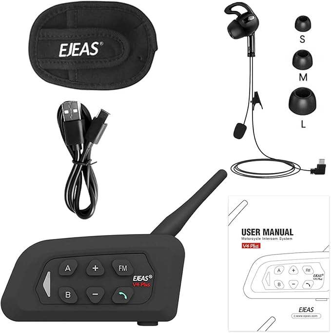 Referee Headset, USB C Interface Communication System with Headset Earphone for Volleyball Official Football Soccer Handball (3 Pack)