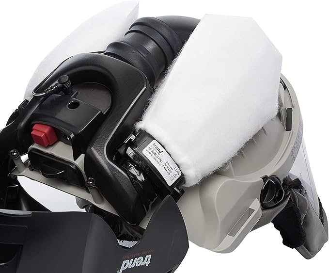 Trend Airshield Pro Respirator & Face Shield Bundle with Replacement Visor Overlays and Additional Twin Air Filters, AIR/PRO/D5