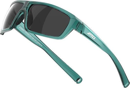 ATTCL Polarized Wrap Fishing Sunglasses Men - Driving Sports Glasses UV Protection