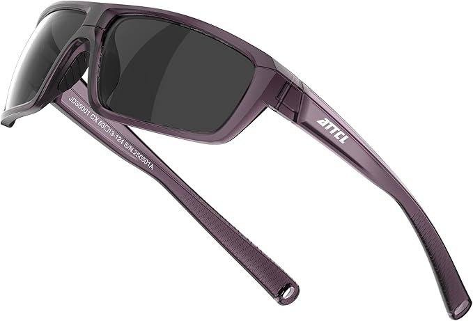 ATTCL Polarized Wrap Fishing Sunglasses Men - Driving Sports Glasses UV Protection