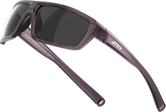 ATTCL Polarized Wrap Fishing Sunglasses Men - Driving Sports Glasses UV Protection