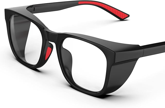 Safety Glasses Anti-Fog Eye Protection Blue Light Blocking Glasses for Women Men