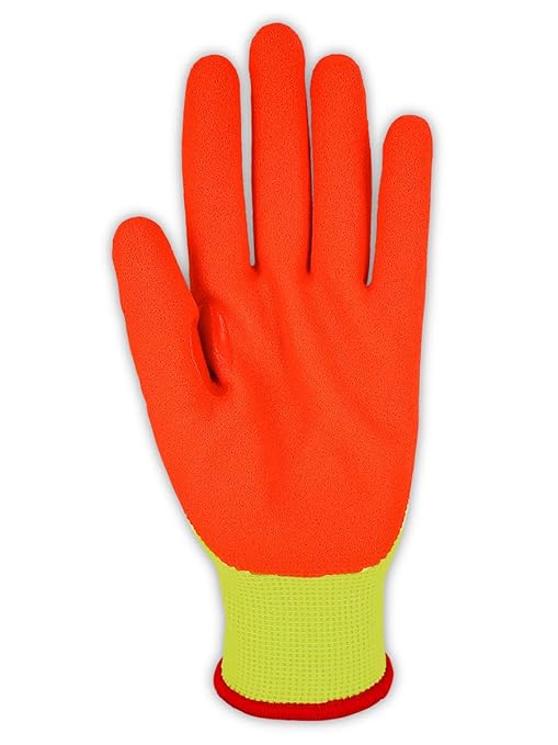 MAGID D-ROC AeroDex ANSI A6 VersaTek Grip Coated Work Glove, 144 Pairs, Size 8/M (GPD683)