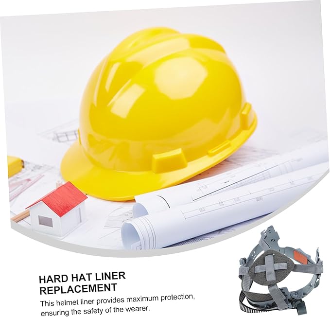Ciieeo Helmet Replacement Suspension Liner Point Hard Hat Insert for Safety Helmet Accessories Comfortable Fit Support for Construction and Industrial Use