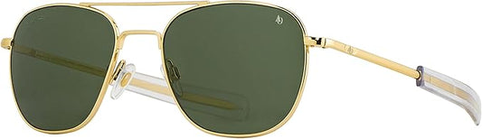 AO Americal Optical Original Pilot Glass Lenses Sunglasses | SkyMaster Glass Lenses | Polarized and Non-Polarized Available