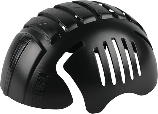 GREEN DEVIL Universal Bump Cap Insert for Baseball Caps Vented Lightweight Safety Bump Hat Insert for Men Women1Pack Black