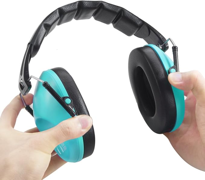 Pro For Sho 34dB NRR Hearing Protection Ear Muffs - Highest NRR in Compact Design, Ear Protection for Shooting, Mowing, Work