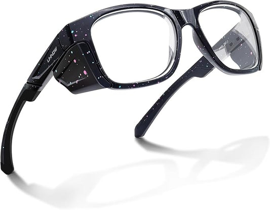 UKNOW Safety Glasses - Anti Fog Lenses - Eye Protection with Side Shields - ANSI Z87.1 Protective Eyewear - UV Protection