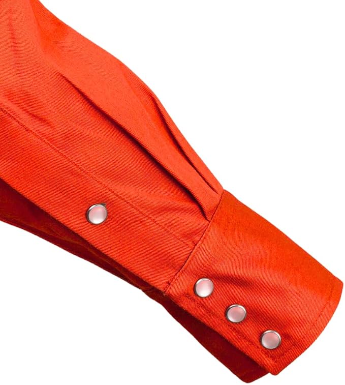 Flame Resistant High Visibility Hi Vis FR Shirt - 100% C - 7 oz