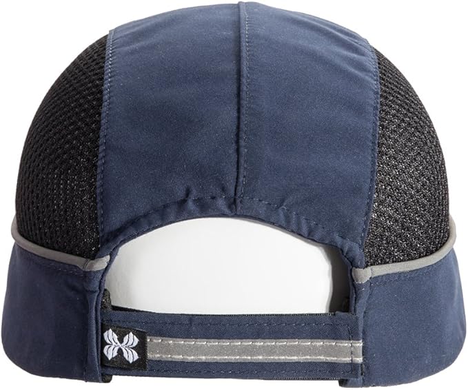 MOHEEN Safety Bump Cap, Baseball Hat Style with Reflective Stripes Lightweight and Breathable Hard Hat Head Protection Cap