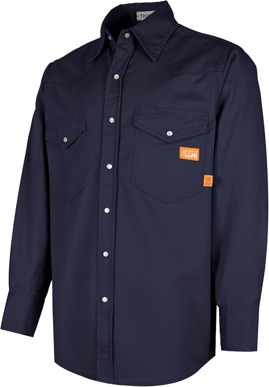 Titicaca FR Shirt Flame Resistant Work Shirt Men's Cotton 7.5oz Welding Shirt