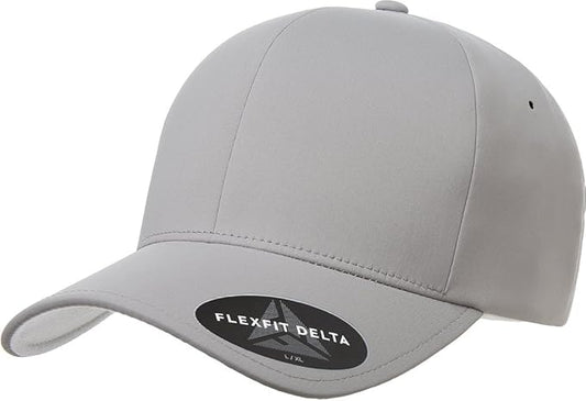 FlexFit Men's One Size Delta Seamless Cap, Maroon, Large-X-Large