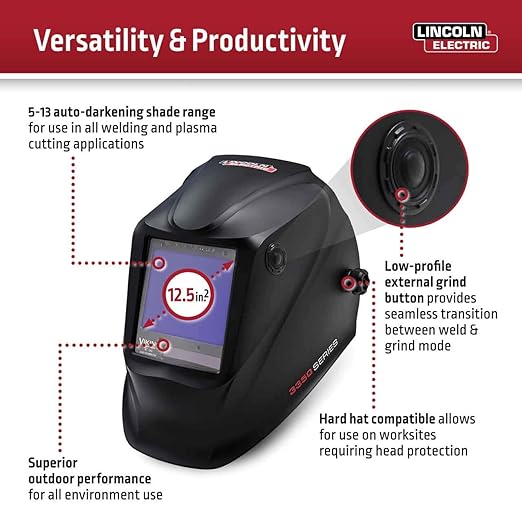 Lincoln Electric VIKING 3350 Polar Arc Welding Helmet
