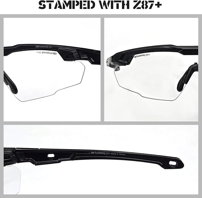 Shooting Safety Glasses for Men Airsoft Hunting Riding Anti-Fog Military Grade Ballistic Tactical Eye Pro Range