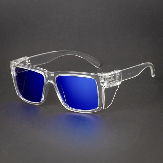 Polarized SafetyGlassesZ87 UV400 WorkSunglasses for men ConstructionCarpentryCyclingDIY&Light Industrial Use