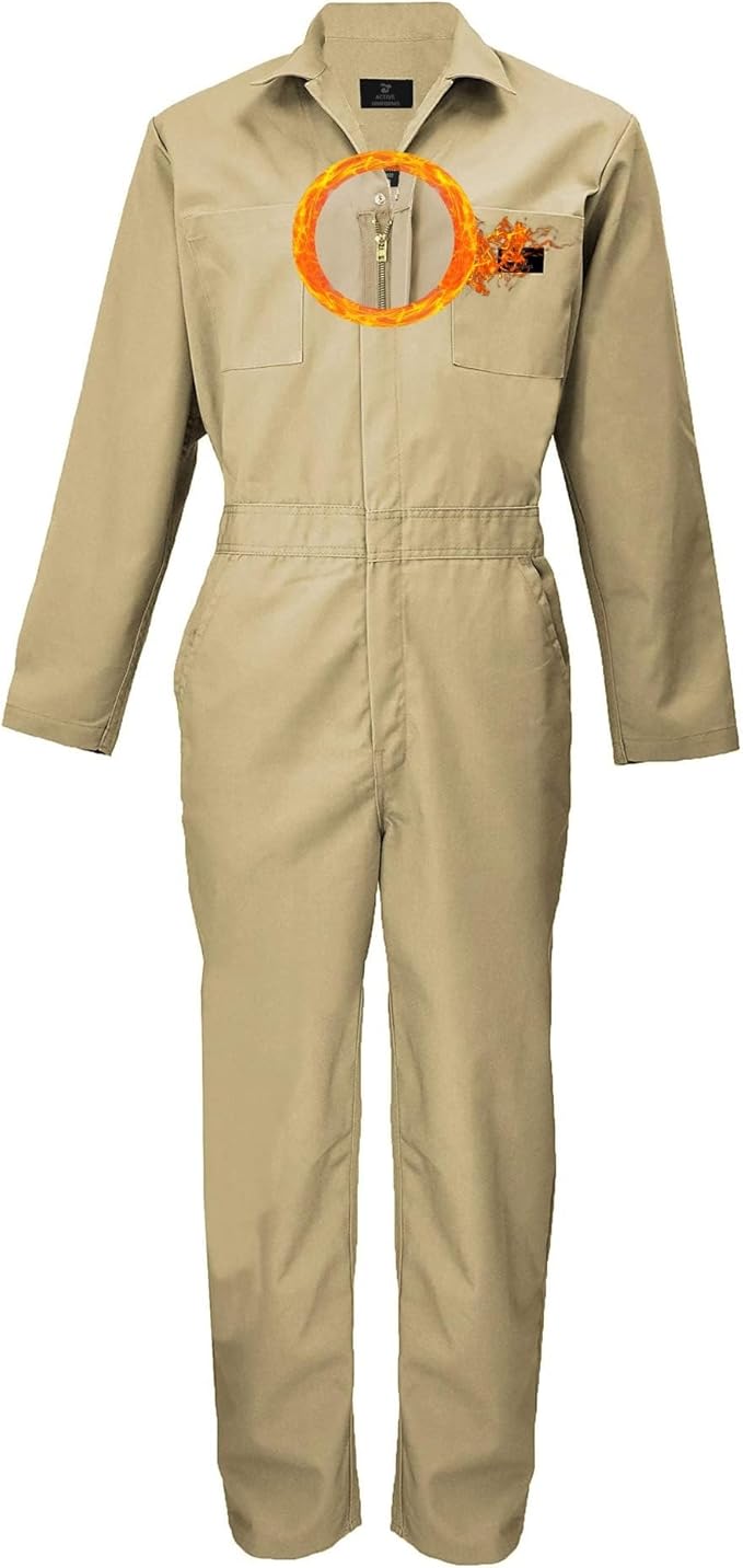 M&M SCRUBS Overall Workwear Men Long Sleeve Coveralls