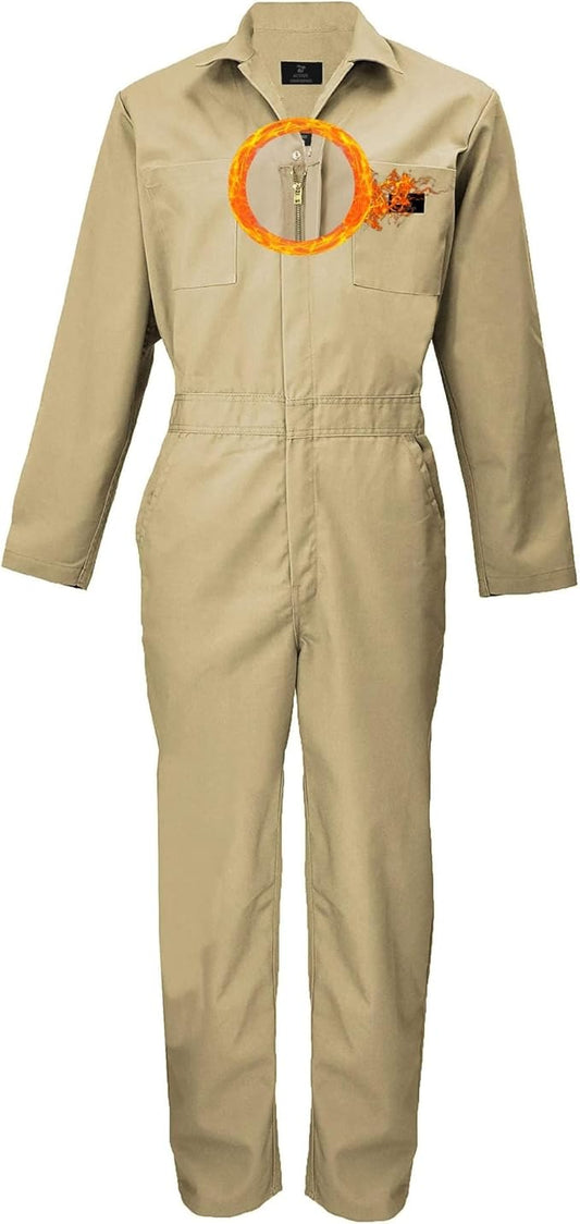 M&M SCRUBS Overall Workwear Men Long Sleeve Coveralls