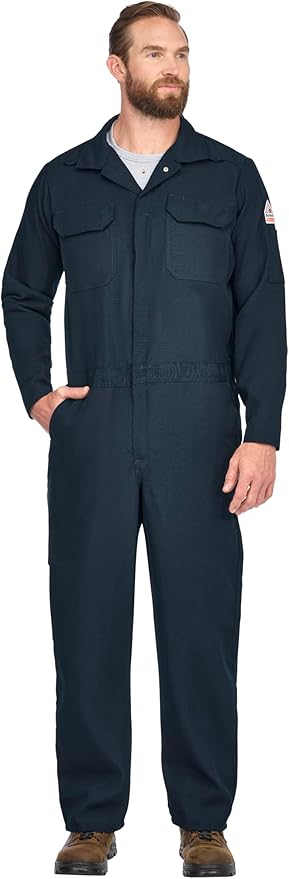 Bulwark FR Men's Lightweight Nomex Flame Resistant Premium Coverall