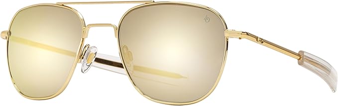 AO Americal Optical Original Pilot Glass Lenses Sunglasses | SkyMaster Glass Lenses | Polarized and Non-Polarized Available