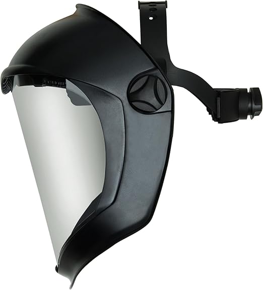 Shield Replacement Lens, Replacement for S8555, for Honeywell Uvex S8500/S8510 Bionic Face Shield Cover, Protective Full Face Shield, with Clear, Anti Fog Hardcoat （2 EVA）