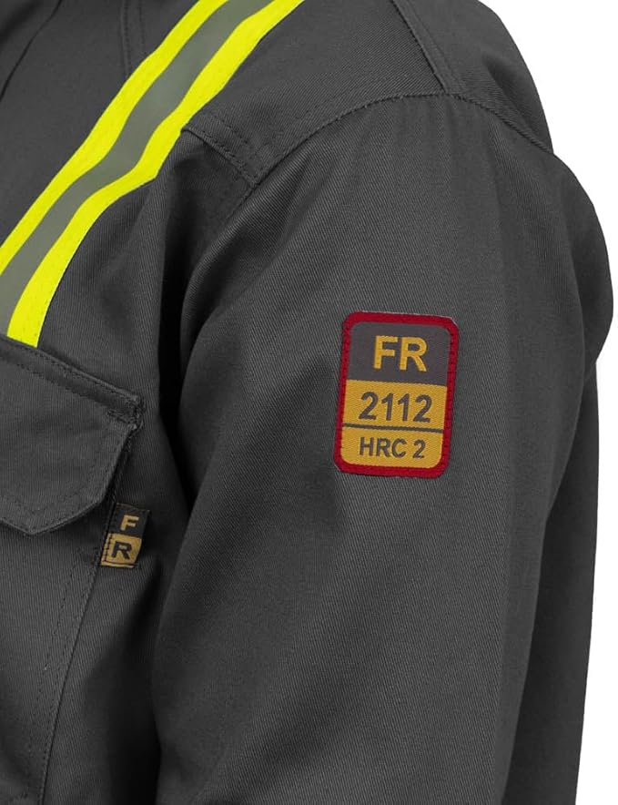Flame Resistant FR High Visibility Hi Vis Shirt - 88% C/12% N - 7oz