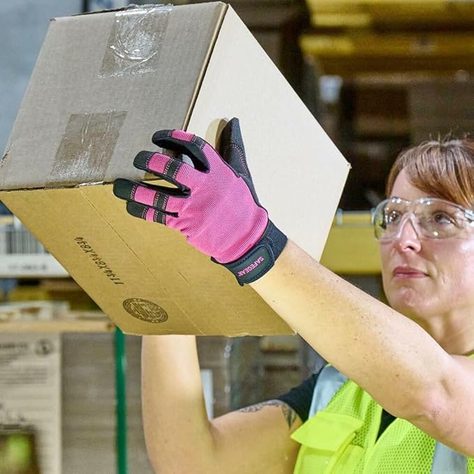 J. J. Keller & Associates, Inc. Women's Cut Resistant Work Gloves, Level A3 Cut Resistant, SAFEGEAR