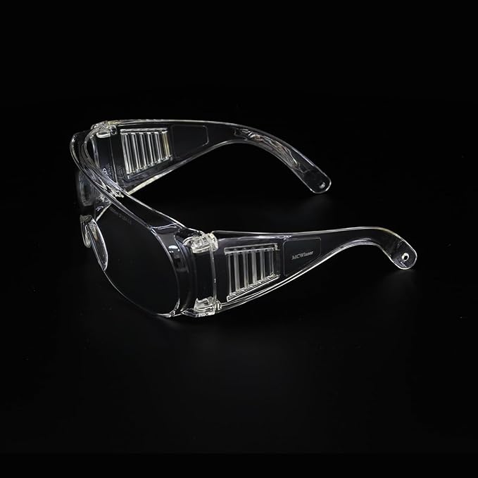 MCWlaser Co2 laser safety glasses 10600nm OD5+ Professional K40 Laser Safety Goggles that Fit over Myopia Glasses