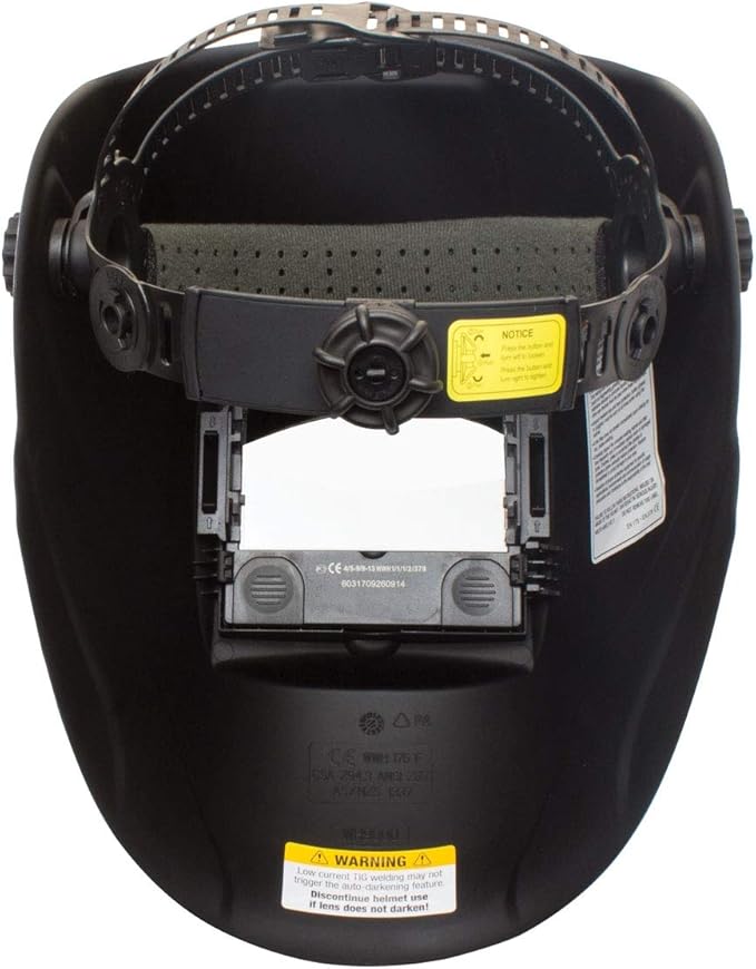 Eastwood Large View Auto Darkening Welding Helmet Mask Adjustable Headband Comfortable - L6700