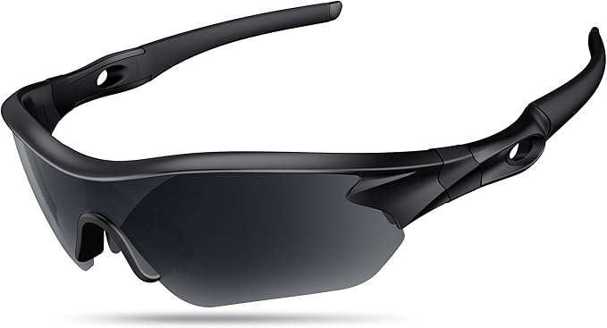 Polarized Sports Sunglasses for Men Women Youth Baseball Running Fishing Tennis Golf Cycling Driving Motor TAC UV400 TR90