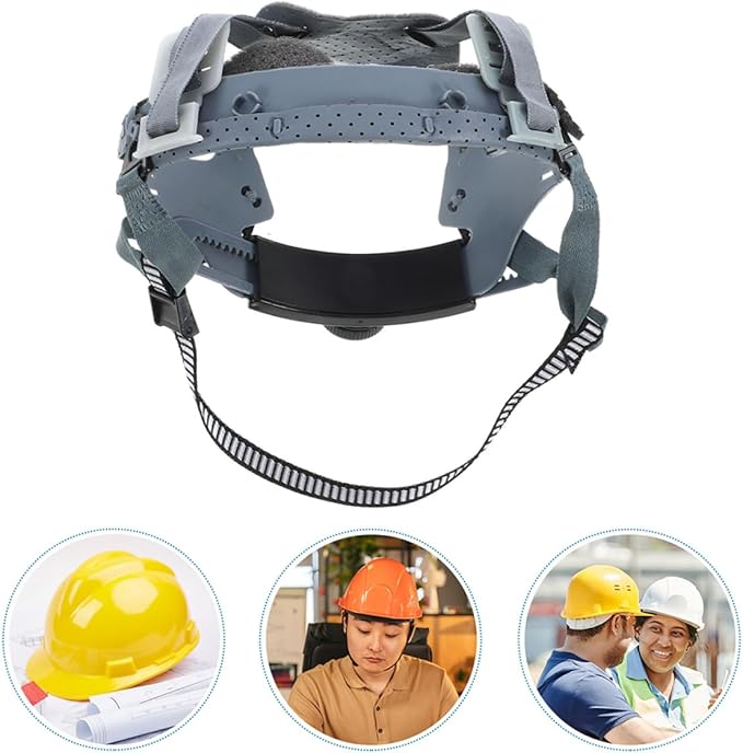 2pcs Helmet Suspension System Adjustable Hard Hat Liner Inserts Easy to Clean Replacement Sponge for Safety Helmets Compatible Full Brim Bump Caps Extra Safety Assurance
