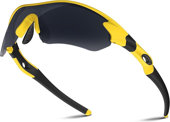 Polarized Sports Sunglasses for Men Women Youth Baseball Running Fishing Tennis Golf Cycling Driving Motor TAC UV400 TR90