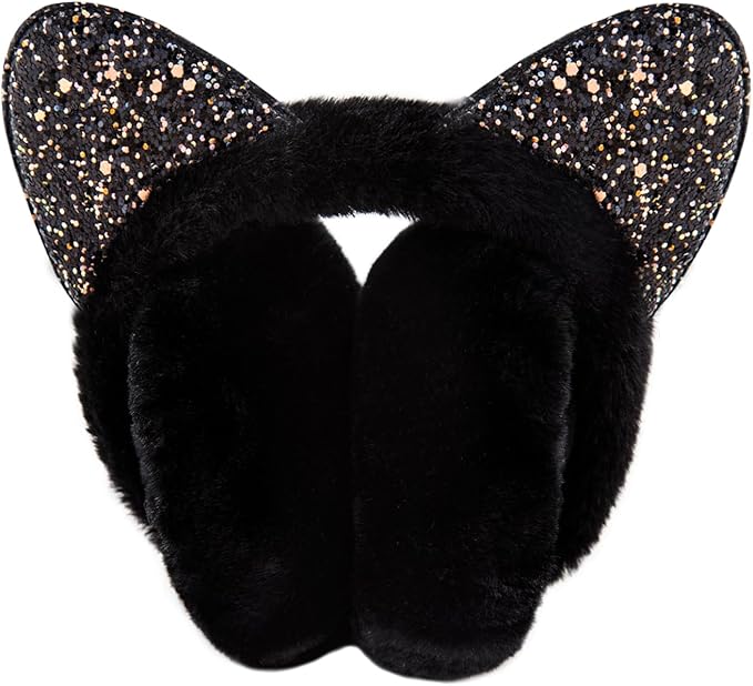 XIAOHAWANG Winter Earmuffs for Kids Girl Warm Ear Muffs Baby Boy Plush Padded Ear Warmer
