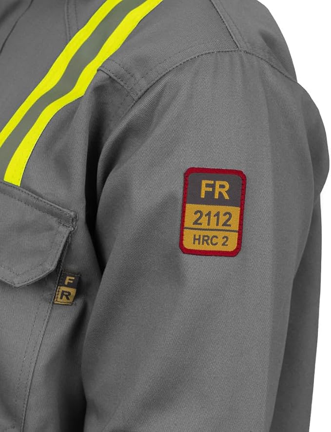 Flame Resistant FR High Visibility Hi Vis Shirt - 88% C/12% N - 7oz